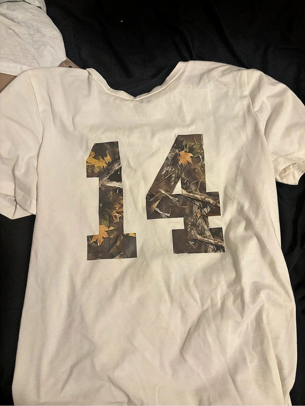 Camo Number 14 Short Sleeve Tee